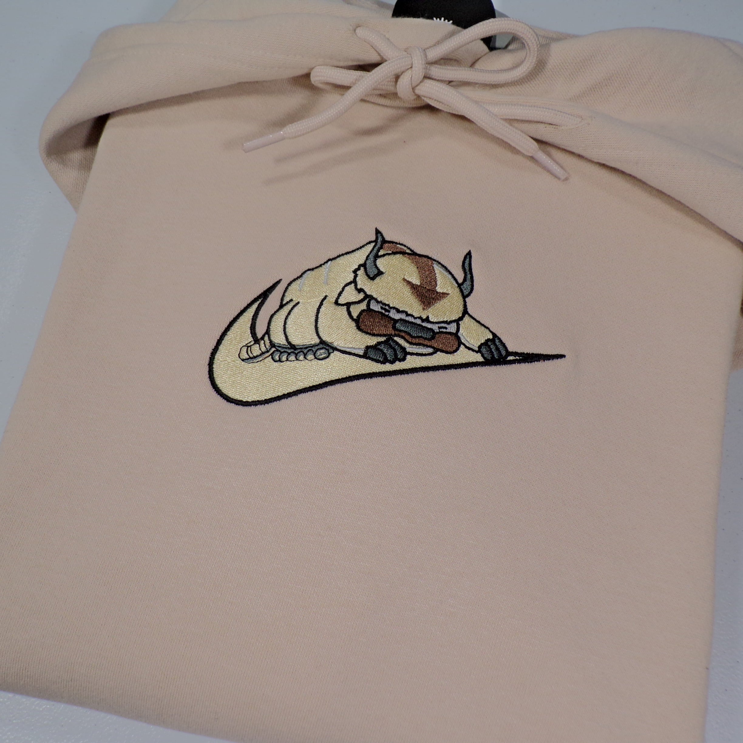 LIMITED LAST AIR BENDER APPA YIP YIP EMBROIDERED ANIME HOODIE