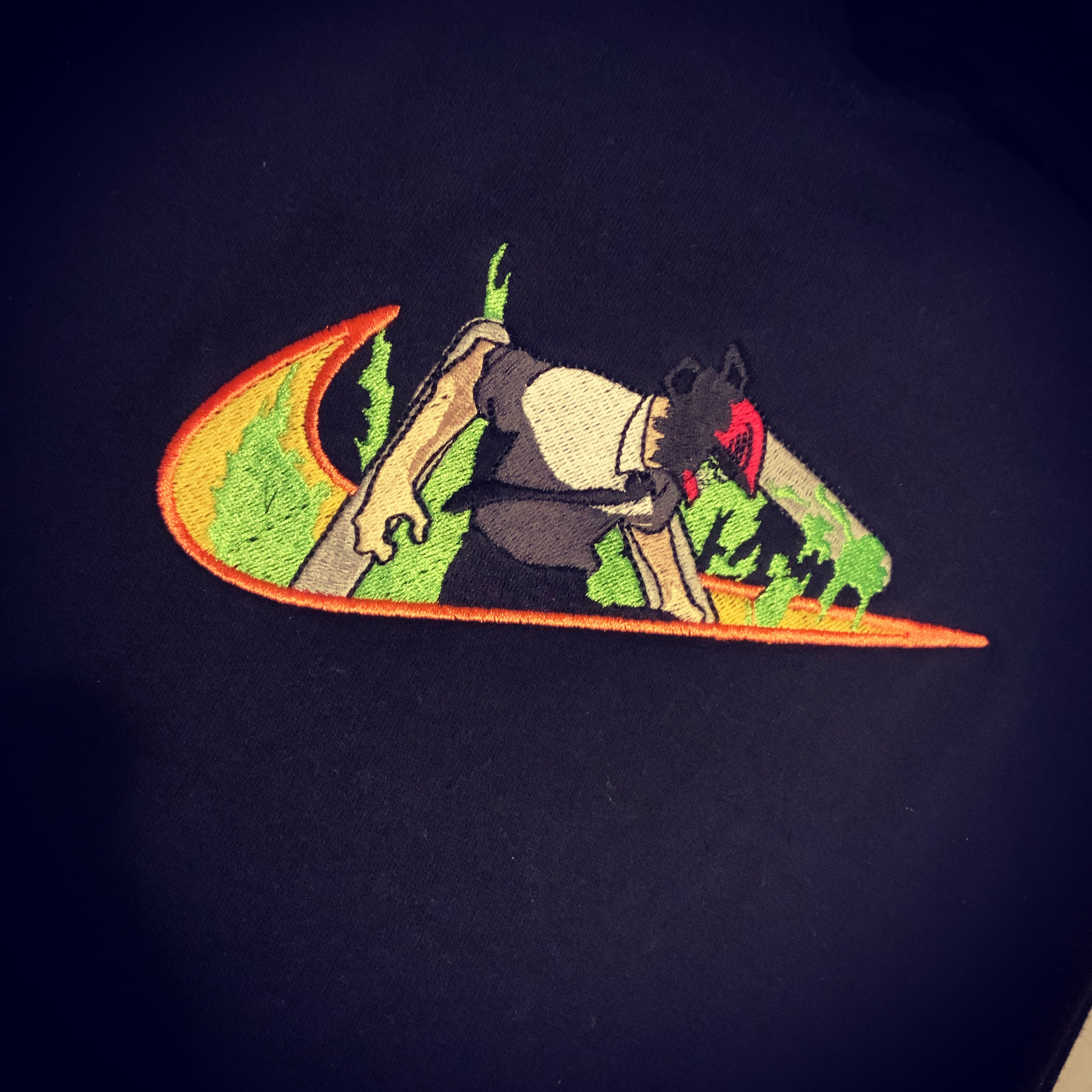LIMITED CHAINSAW X EMBROIDERED HOODIE