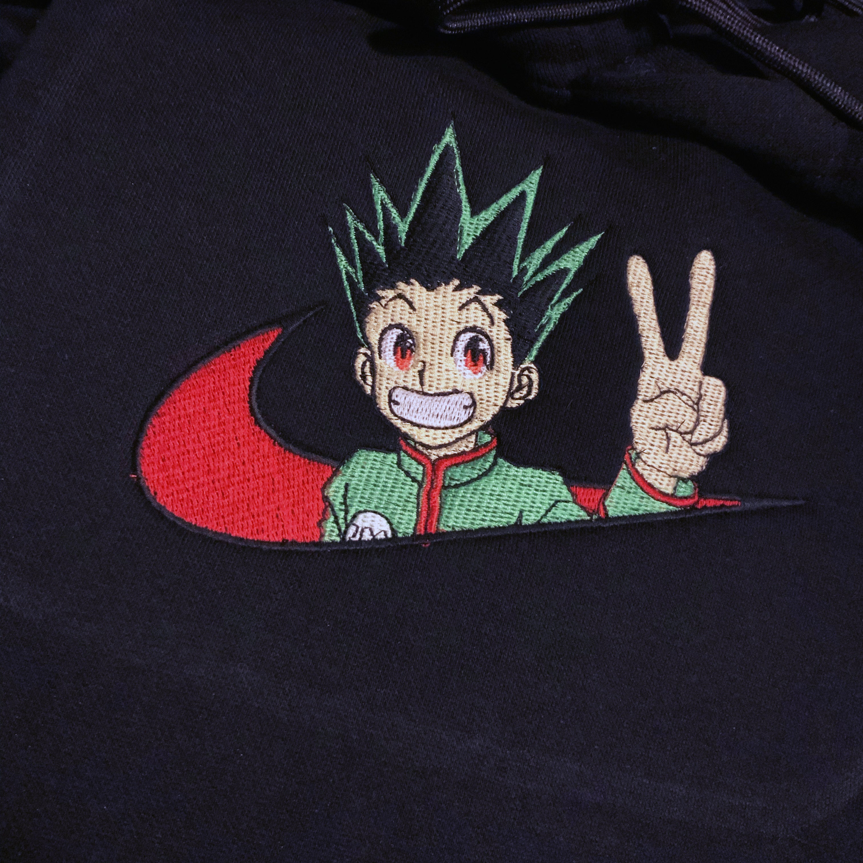 LIMITED HUNTER X HUNTER GON REDUX X EMBROIDERED ANIME HOODIE