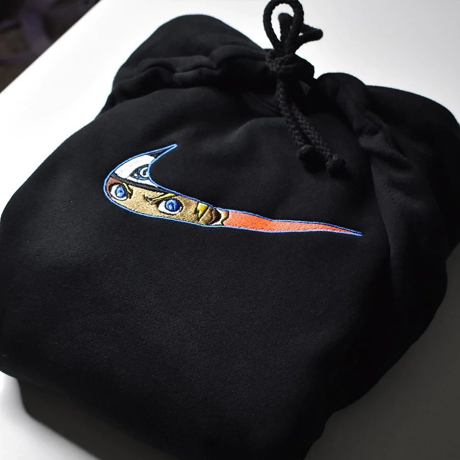 LIMITED NARUTO X EMBROIDERED ANIME HOODIE