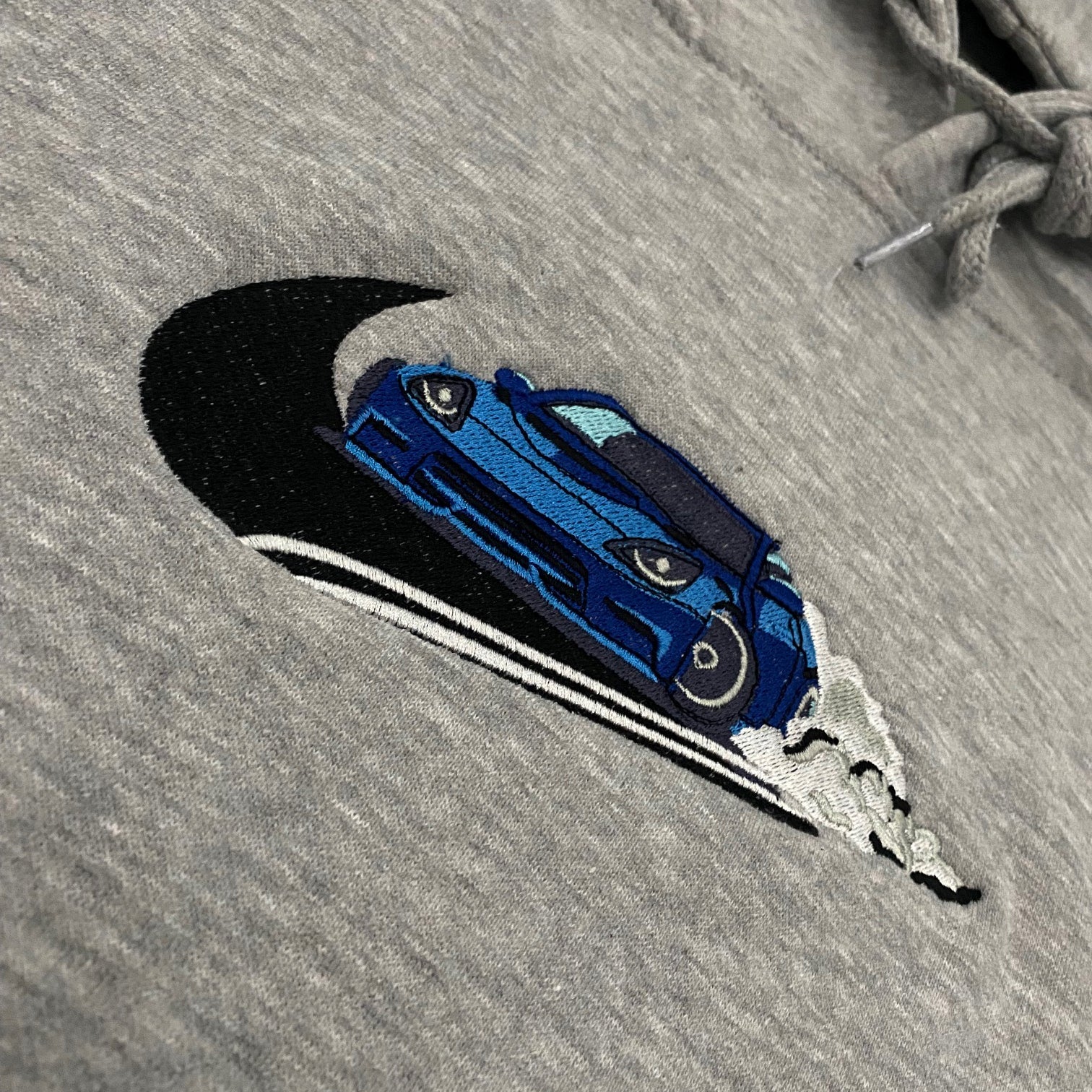 LIMITED TOYOTA AE86 X JUST DRIFT IT EMBROIDERED ANIME HOODIE