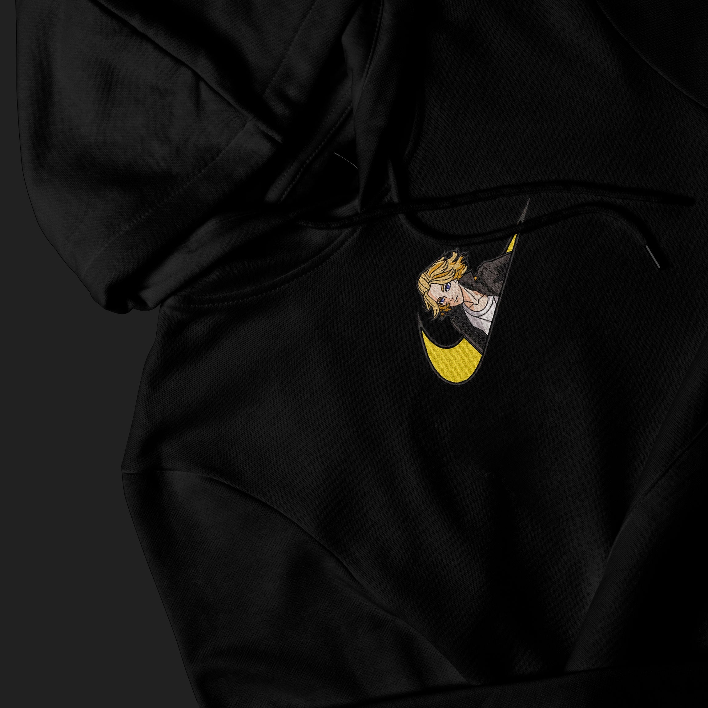 LIMITED TOKYO REVENGERS MIKEY RAGE EMBROIDERED HOODIE